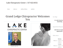 Tablet Screenshot of lakechirocenter.com
